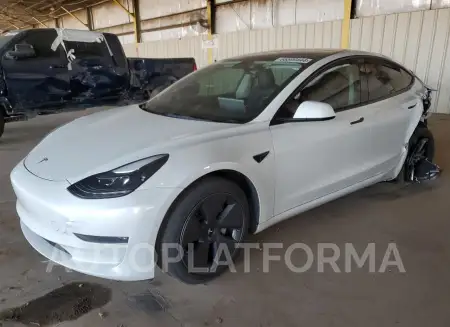 Tesla Model 3 2022 2022 vin 5YJ3E1EBXNF327609 from auto auction Copart