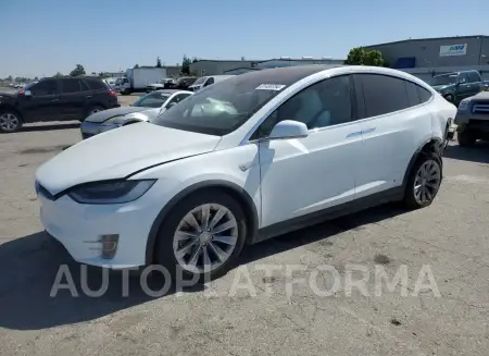 TESLA MODEL X 2016 vin 5YJXCAE25GF007057 from auto auction Copart