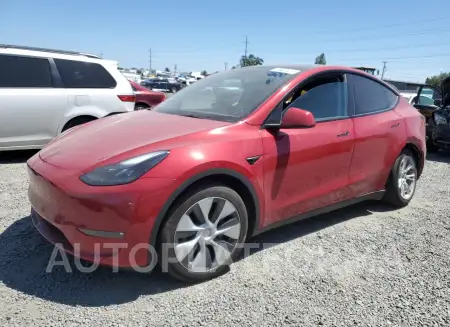 Tesla Model Y 2023 2023 vin 7SAYGDEE6PF788131 from auto auction Copart