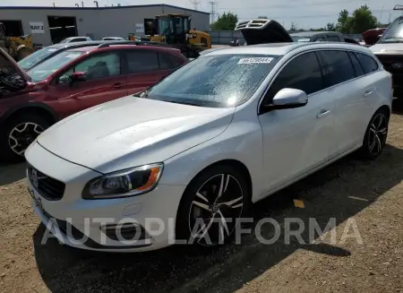 VOLVO V60 T6 R-D 2017 vin YV149MSS8H1368648 from auto auction Copart