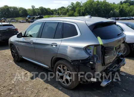 BMW X3 XDRIVE3 2024 vin 5UX53DP07R9V20083 from auto auction Copart