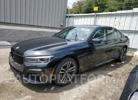 BMW 750XI 2022 2022 vin WBA7U2C00NCK62307 from auto auction Copart