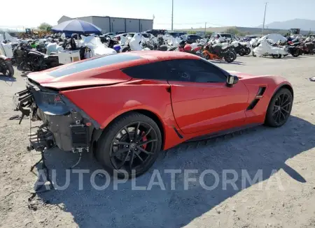 CHEVROLET CORVETTE G 2017 vin 1G1YW2D75H5122199 from auto auction Copart