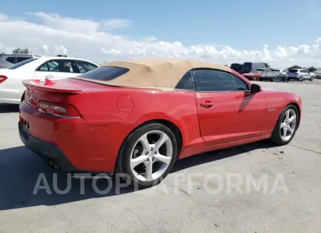 CHEVROLET CAMARO LT 2015 vin 2G1FD3D32F9291922 from auto auction Copart