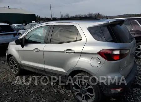 FORD ECOSPORT S 2020 vin MAJ6S3JL8LC349396 from auto auction Copart