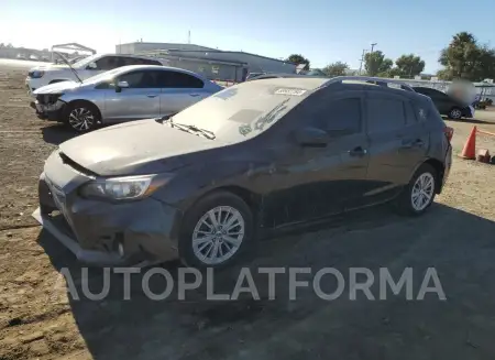 Subaru Impreza Premium 2018 2018 vin 4S3GTAD68J3732970 from auto auction Copart