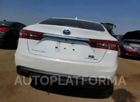 TOYOTA AVALON HYB 2016 vin 4T1BD1EB2GU049437 from auto auction Copart