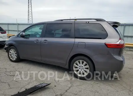 TOYOTA SIENNA XLE 2015 vin 5TDDK3DC4FS120102 from auto auction Copart