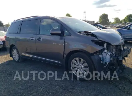 TOYOTA SIENNA XLE 2017 vin 5TDDZ3DC5HS157660 from auto auction Copart