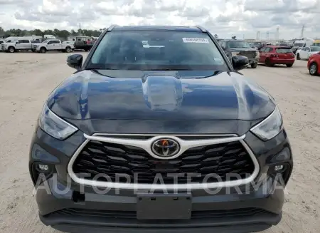 TOYOTA HIGHLANDER 2022 vin 5TDGZRAH3NS111059 from auto auction Copart