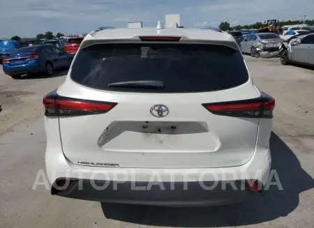 TOYOTA HIGHLANDER 2021 vin 5TDGZRAH8MS057515 from auto auction Copart