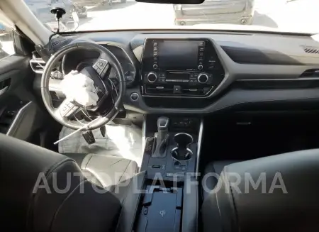 TOYOTA HIGHLANDER 2021 vin 5TDGZRAH8MS057515 from auto auction Copart