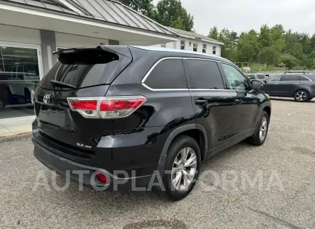 TOYOTA HIGHLANDER 2015 vin 5TDJKRFH6FS109195 from auto auction Copart