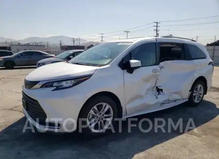 Toyota Sienna XLE 2023 2023 vin 5TDJRKEC2PS169260 from auto auction Copart