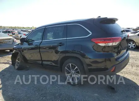 TOYOTA HIGHLANDER 2019 vin 5TDJZRFH1KS563859 from auto auction Copart