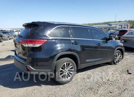 TOYOTA HIGHLANDER 2019 vin 5TDJZRFH1KS563859 from auto auction Copart