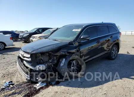 TOYOTA HIGHLANDER 2019 vin 5TDJZRFH1KS563859 from auto auction Copart