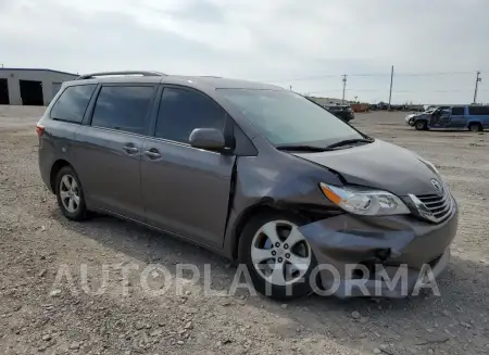 TOYOTA SIENNA LE 2016 vin 5TDKK3DC7GS707421 from auto auction Copart