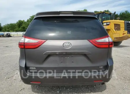 TOYOTA SIENNA LE 2016 vin 5TDKK3DC7GS707421 from auto auction Copart