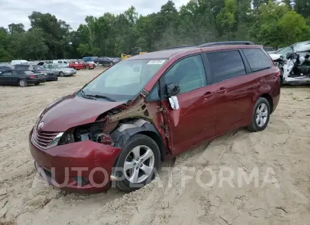 TOYOTA SIENNA LE 2015 vin 5TDKK3DCXFS540874 from auto auction Copart