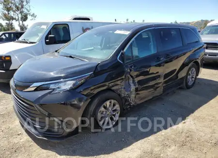 Toyota Sienna LE 2021 2021 vin 5TDKRKEC4MS014161 from auto auction Copart