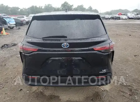 TOYOTA SIENNA LE 2021 vin 5TDKRKEC9MS007738 from auto auction Copart