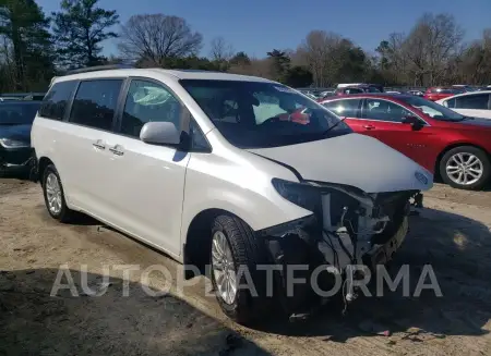 TOYOTA SIENNA XLE 2015 vin 5TDYK3DC5FS626331 from auto auction Copart