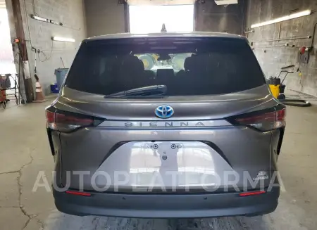 TOYOTA SIENNA XLE 2023 vin 5TDYRKEC8PS153532 from auto auction Copart