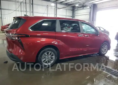 TOYOTA SIENNA XLE 2023 vin 5TDYRKEC8PS156317 from auto auction Copart