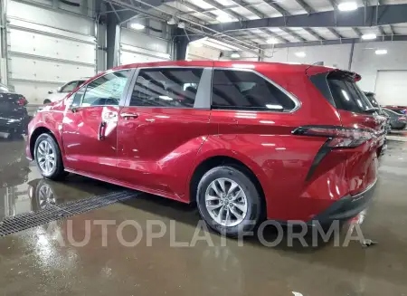 TOYOTA SIENNA XLE 2023 vin 5TDYRKEC8PS156317 from auto auction Copart