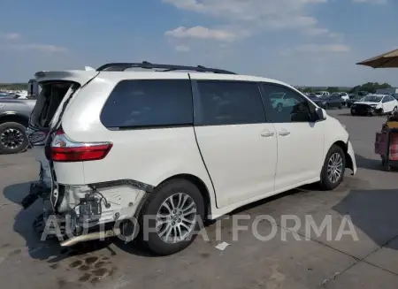 TOYOTA SIENNA XLE 2018 vin 5TDYZ3DC1JS941776 from auto auction Copart