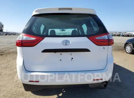 TOYOTA SIENNA 2016 vin 5TDZK3DC2GS693846 from auto auction Copart