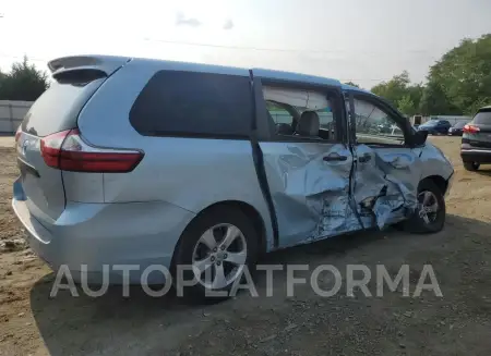 TOYOTA SIENNA 2017 vin 5TDZZ3DC7HS820734 from auto auction Copart