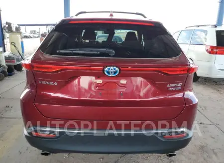 TOYOTA VENZA LE 2021 vin JTEAAAAH0MJ006100 from auto auction Copart