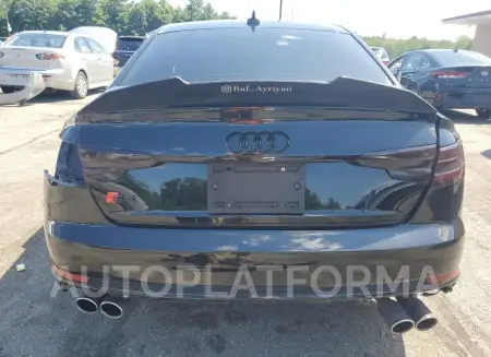 AUDI S4 PREMIUM 2018 vin WAUB4AF44JA025778 from auto auction Copart