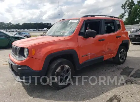 Jeep Renegade 2017 2017 vin ZACCJBAB7HPF85994 from auto auction Copart