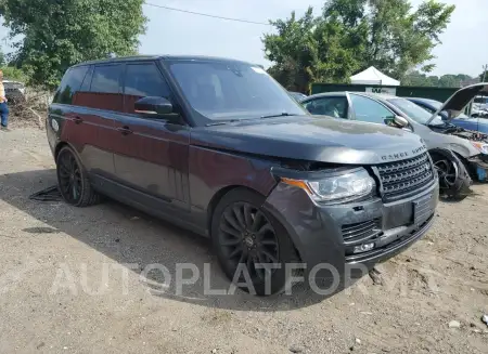 LAND ROVER RANGE ROVE 2017 vin SALGS2FE7HA341675 from auto auction Copart