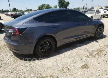 TESLA MODEL 3 2022 vin 5YJ3E1EA9NF344070 from auto auction Copart