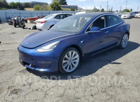 TESLA MODEL 3 2020 vin 5YJ3E1EB0LF646529 from auto auction Copart