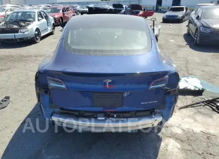 TESLA MODEL 3 2020 vin 5YJ3E1EB0LF646529 from auto auction Copart