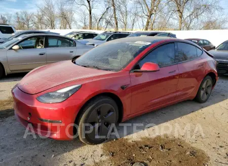 Tesla Model 3 2023 2023 vin 5YJ3E1EB3PF666408 from auto auction Copart