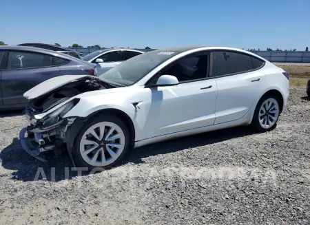 Tesla Model 3 2022 2022 vin 5YJ3E1EB5NF144182 from auto auction Copart