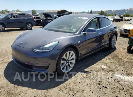 Tesla Model 3 2018 2018 vin 5YJ3E1EB9JF184341 from auto auction Copart