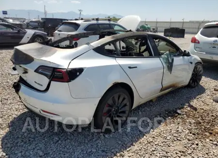 TESLA MODEL 3 2022 vin 5YJ3E1EC2NF248282 from auto auction Copart