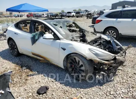 TESLA MODEL 3 2022 vin 5YJ3E1EC2NF248282 from auto auction Copart