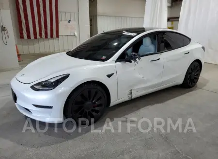 TESLA MODEL 3 2023 vin 5YJ3E1EC7PF562772 from auto auction Copart