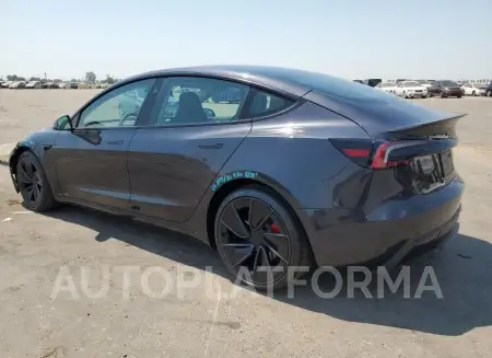 TESLA MODEL 3 2024 vin 5YJ3E1ET8RF786815 from auto auction Copart