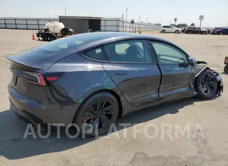 TESLA MODEL 3 2024 vin 5YJ3E1ET8RF786815 from auto auction Copart