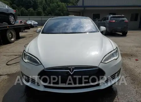 TESLA MODEL S 85 2015 vin 5YJSA1H27FFP64388 from auto auction Copart