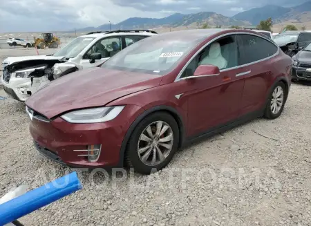 Tesla Model X 2016 2016 vin 5YJXCAE41GFS02722 from auto auction Copart